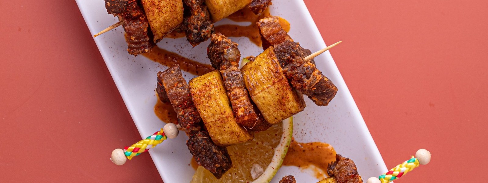 Brochettes apéritives griot