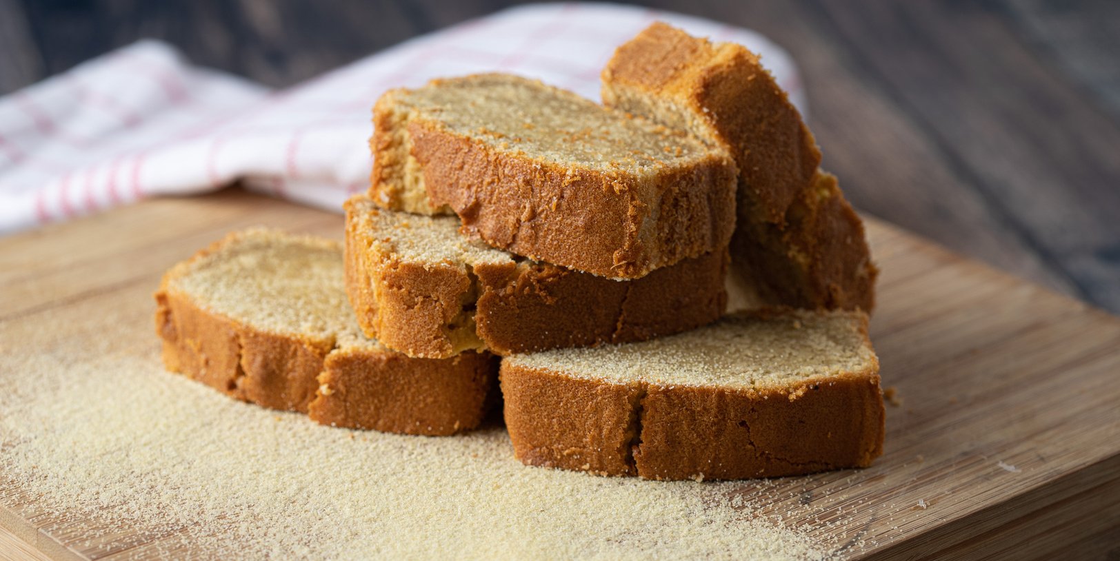 Gâteau de maïs vanillé
